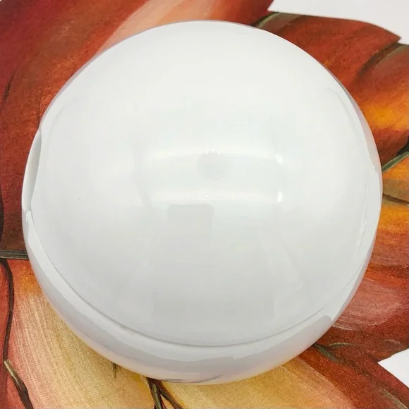 Joseph Joseph by Morph White Heavy Ceramic Lidded Orb Mortar Missing Pestle